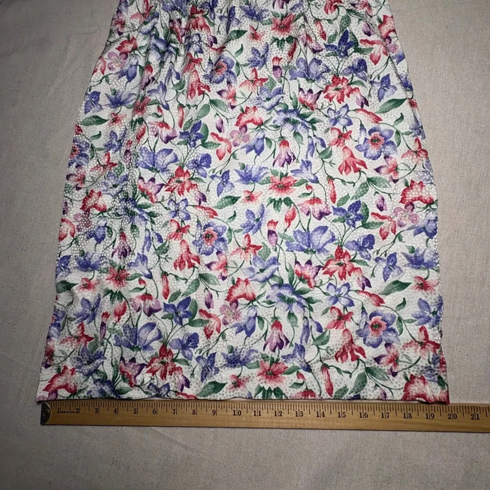 Vintage floral midi